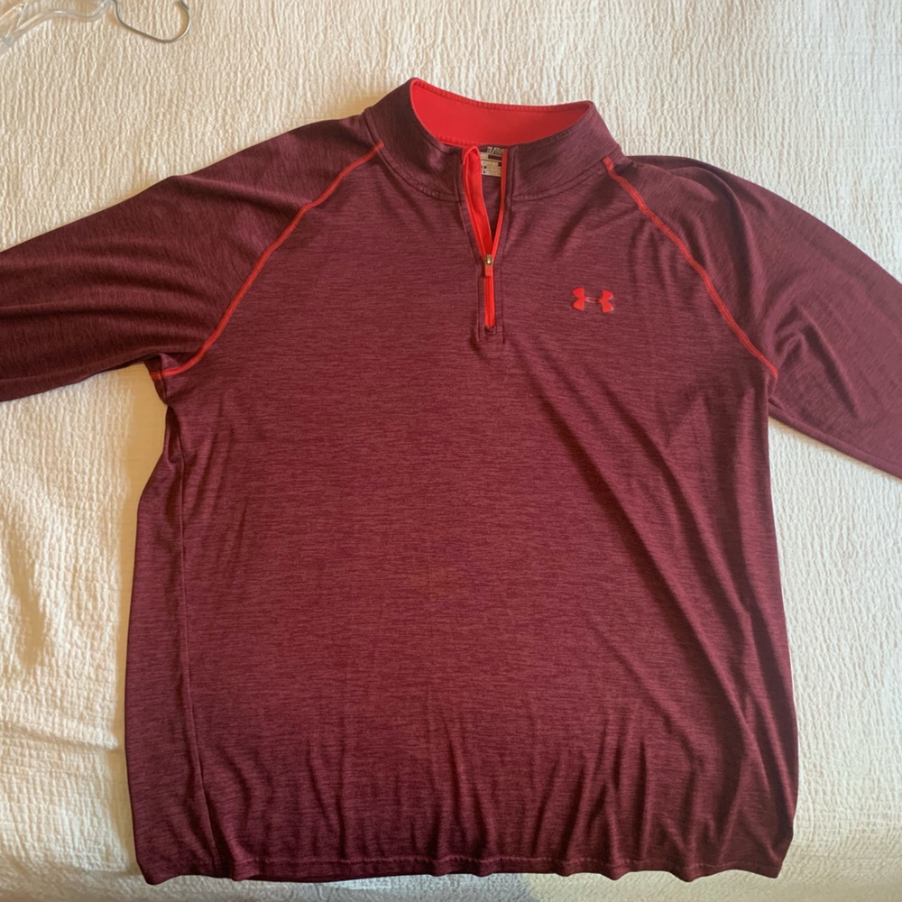 Under Armour 3/4 zip shirt
